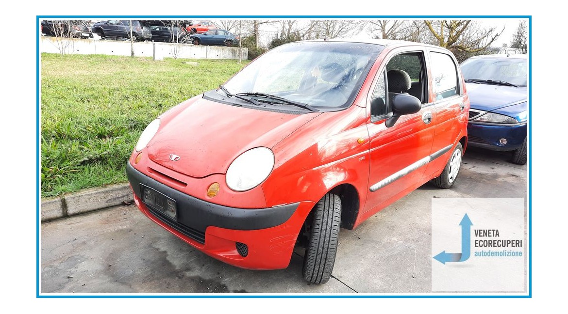 CHEVROLET (DAEWOO) MATIZ M100 del 2003 parti usate e ricambi - Tipo Motore B10S