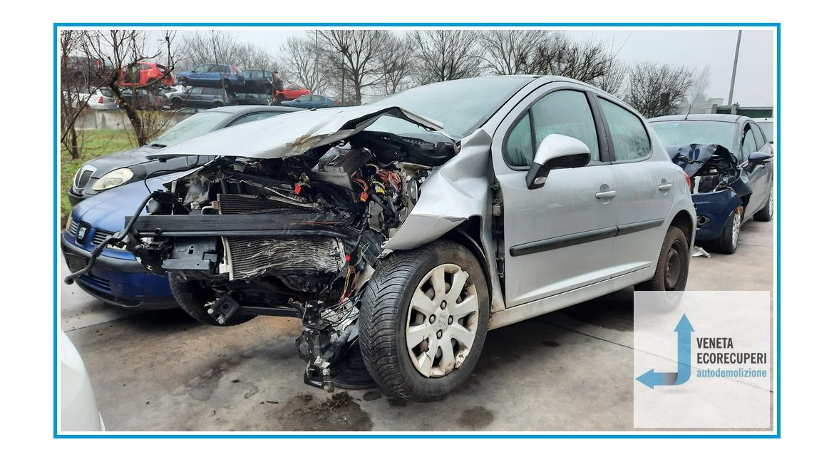PEUGEOT 207  del 2007 parti usate e ricambi - Tipo Motore KFV