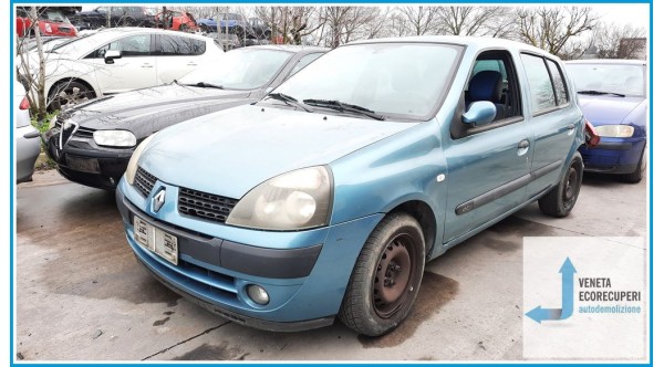 RENAULT CLIO 2a Serie  del 2003 parti usate e ricambi - Tipo Motore K9KA7