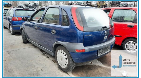 OPEL CORSA X01 del 2004 parti usate e ricambi - Tipo Motore Z12XE