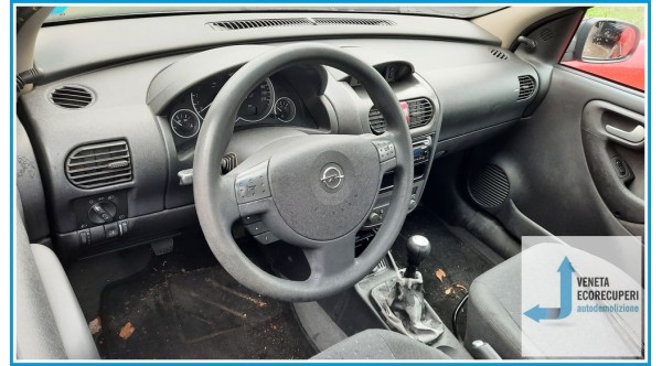 OPEL CORSA X01 del 2004 parti usate e ricambi - Tipo Motore Z12XE