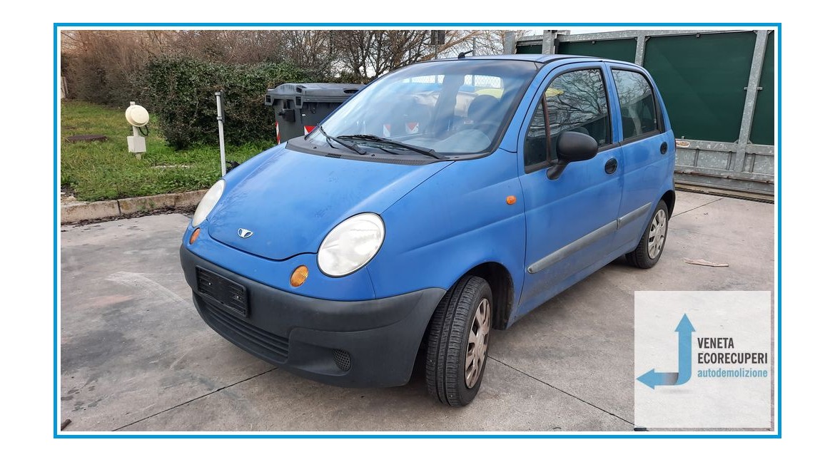CHEVROLET (DAEWOO) MATIZ M100 del 2001 parti usate e ricambi - Tipo Motore F8CV