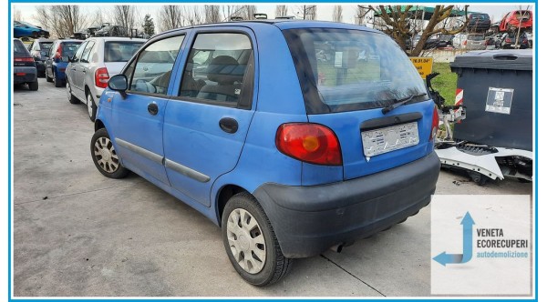 CHEVROLET (DAEWOO) MATIZ M100 del 2001 parti usate e ricambi - Tipo Motore F8CV