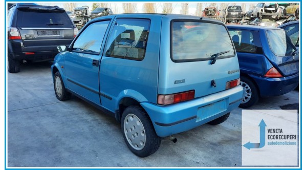 FIAT CINQUECENTO NM del 1997 parti usate e ricambi - Tipo Motore 1170A1046