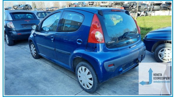 PEUGEOT 107  del 2006 parti usate e ricambi - Tipo Motore 1KR