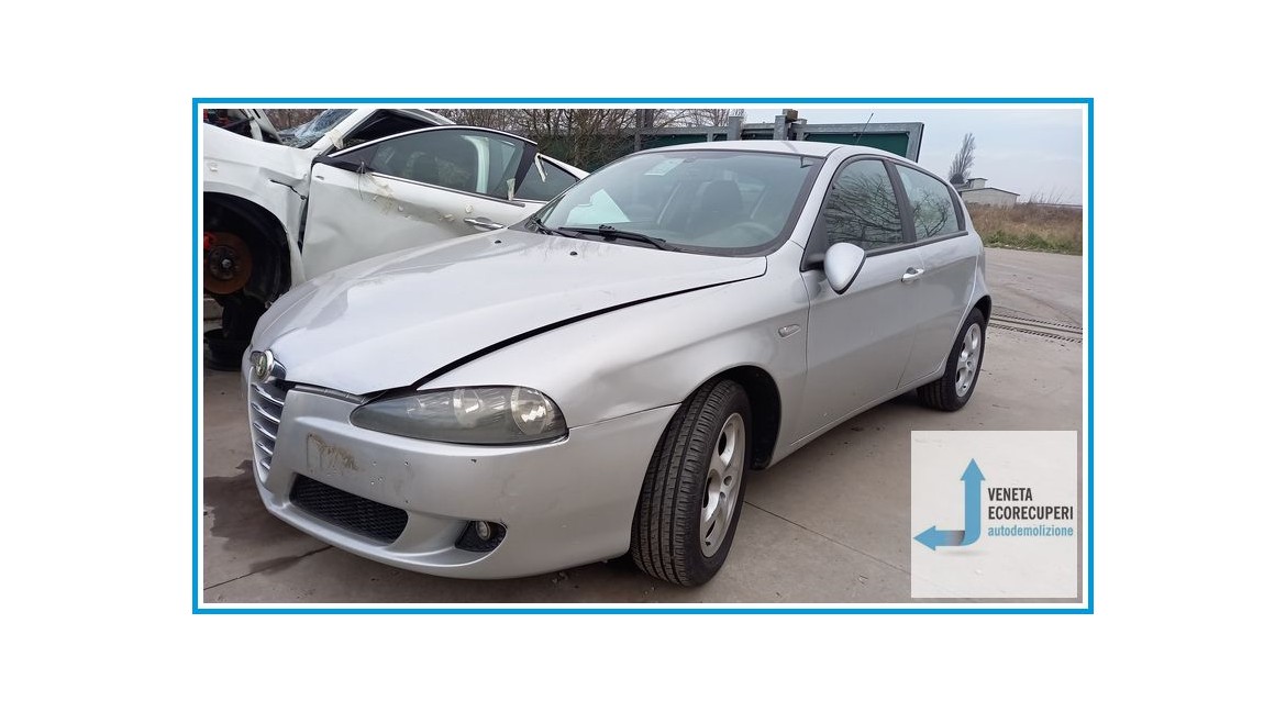ALFA ROMEO 147 W8 del 2006 parti usate e ricambi