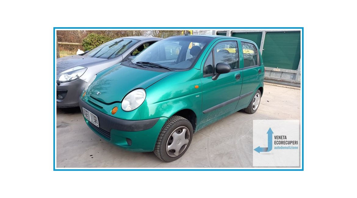 CHEVROLET (DAEWOO) MATIZ M100 del 2002 parti usate e ricambi
