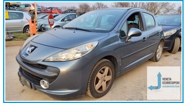 PEUGEOT 207  del 2007 parti usate e ricambi