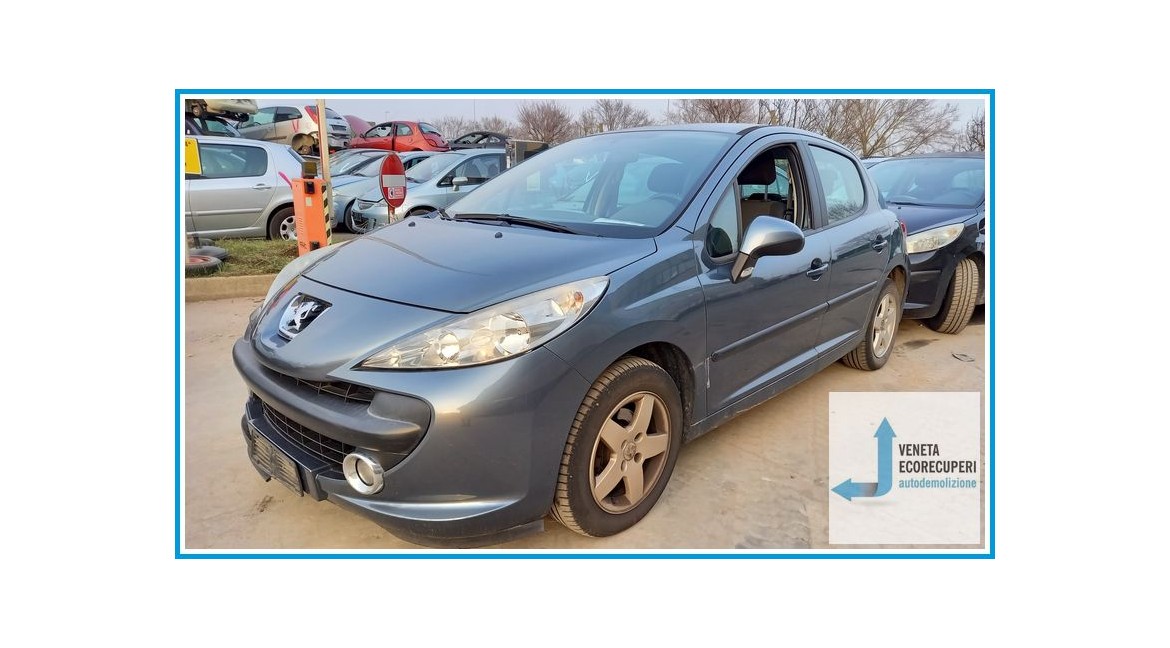 PEUGEOT 207  del 2007 parti usate e ricambi