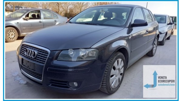 AUDI A3 8P del 2006 parti usate e ricambi