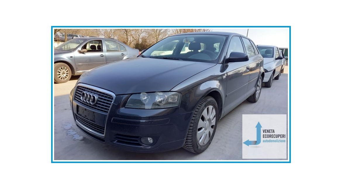 AUDI A3 8P del 2006 parti usate e ricambi