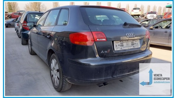 AUDI A3 8P del 2006 parti usate e ricambi