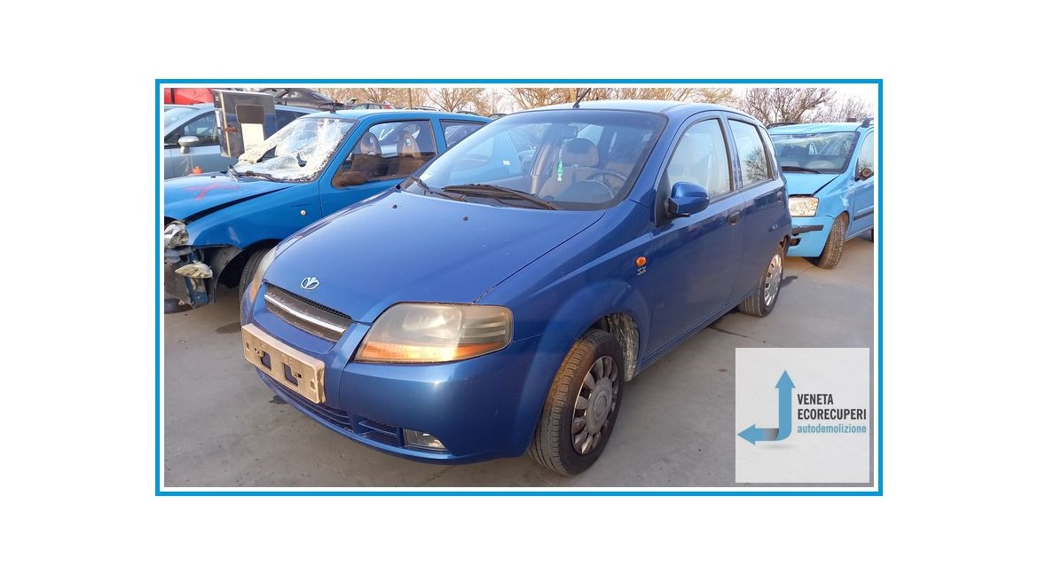 CHEVROLET (DAEWOO) KALOS T200 del 2003 parti usate e ricambi