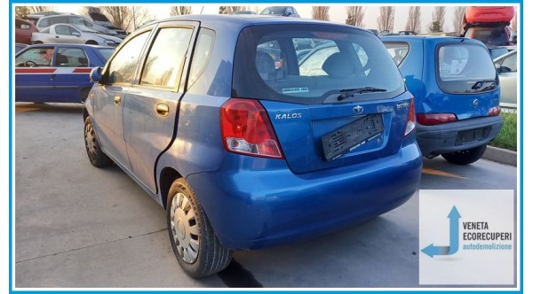 CHEVROLET (DAEWOO) KALOS T200 del 2003 parti usate e ricambi
