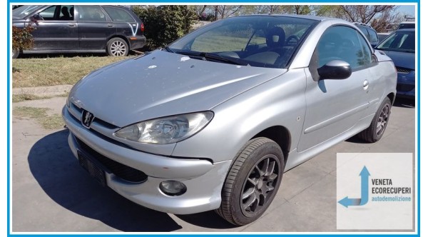 PEUGEOT 206  del 2004 parti usate e ricambi