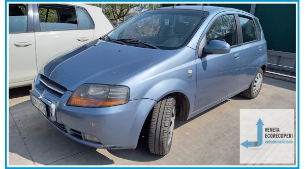 CHEVROLET (DAEWOO) KALOS T200 del 2007 parti usate e ricambi