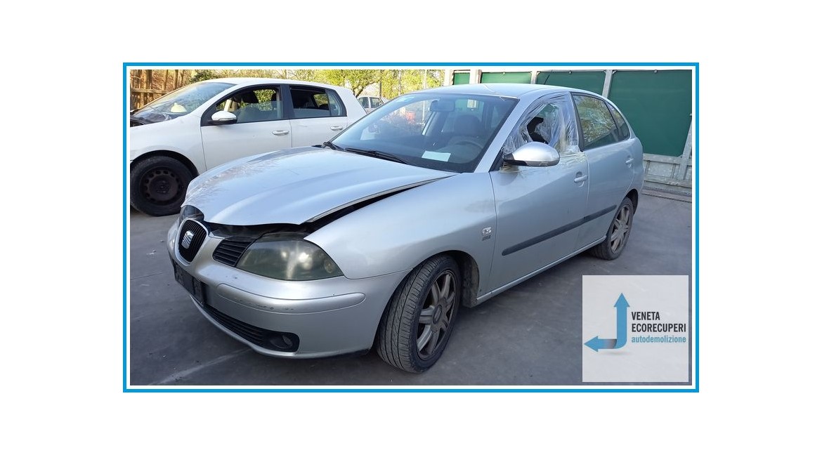 SEAT IBIZA 6L del 2003 parti usate e ricambi