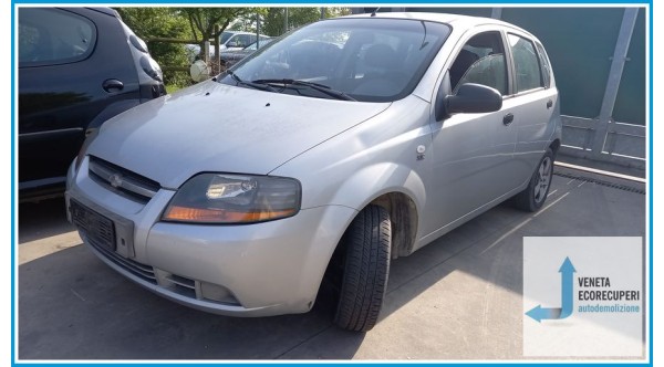 CHEVROLET (DAEWOO) KALOS T200 del 2006 parti usate e ricambi