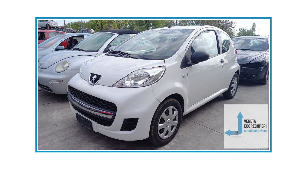 PEUGEOT 107  del 2009 parti usate e ricambi