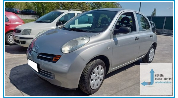 NISSAN MICRA K12E del 2004 parti usate e ricambi