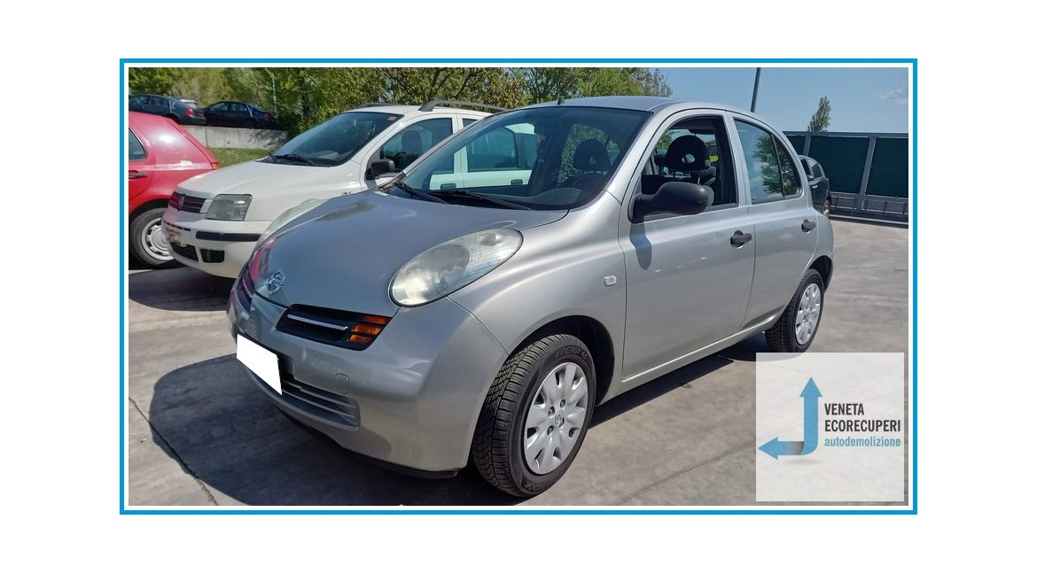 NISSAN MICRA K12E del 2004 parti usate e ricambi