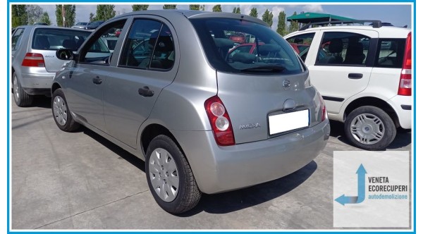 NISSAN MICRA K12E del 2004 parti usate e ricambi