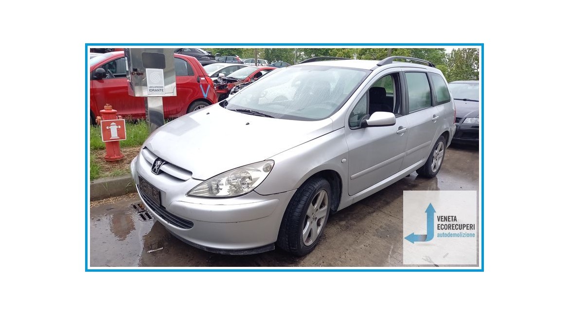 PEUGEOT 307  del 2003 parti usate e ricambi