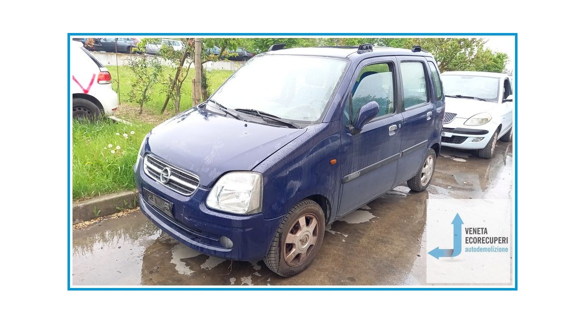 OPEL AGILA H08 del 2009 parti usate e ricambi