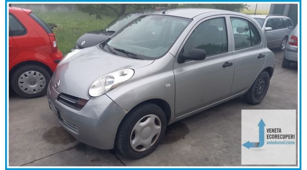 NISSAN MICRA K12E del 2003 parti usate e ricambi