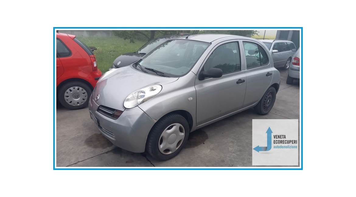 NISSAN MICRA K12E del 2003 parti usate e ricambi