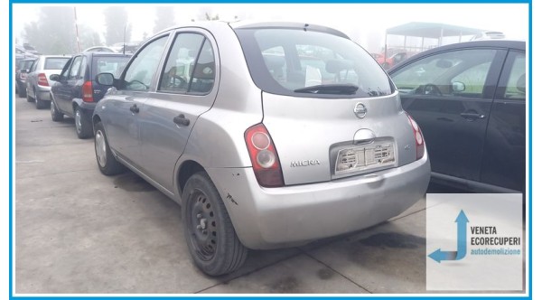 NISSAN MICRA K12E del 2003 parti usate e ricambi