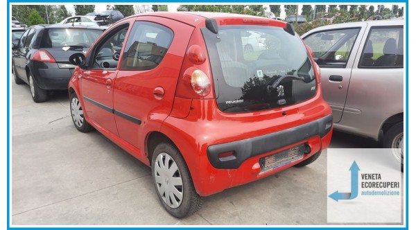 PEUGEOT 107  del 2007 parti usate e ricambi