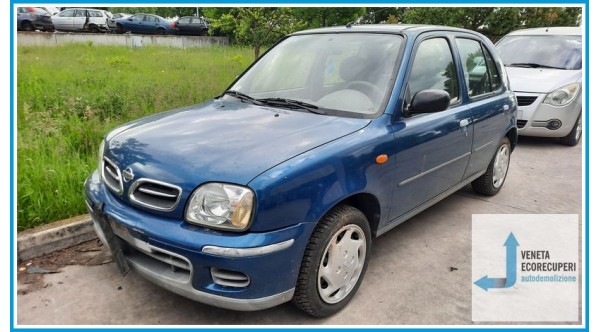 NISSAN MICRA K11E del 2001 parti usate e ricambi
