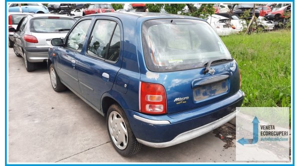 NISSAN MICRA K11E del 2001 parti usate e ricambi