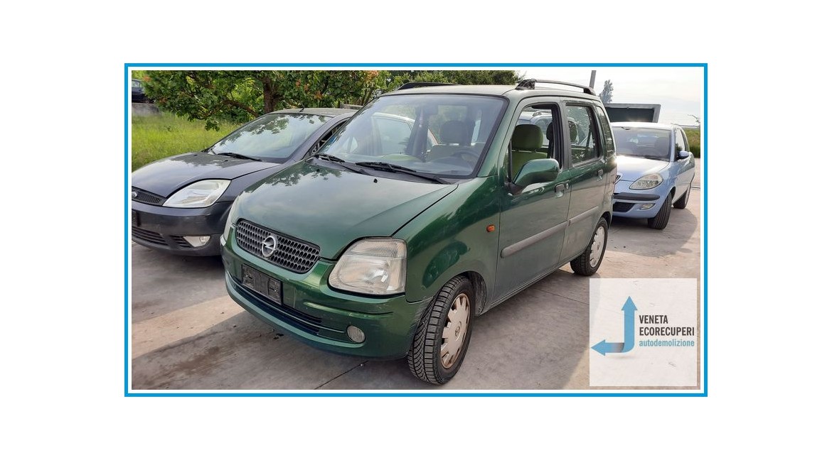 OPEL AGILA H00 del 2001 parti usate e ricambi