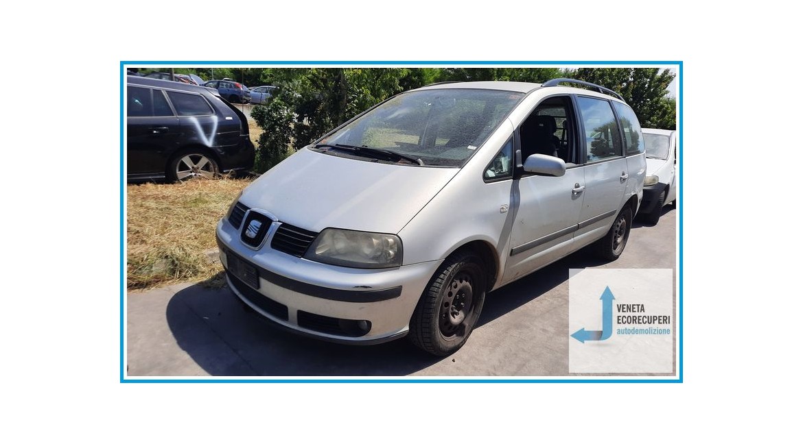 SEAT ALHAMBRA 7V del 2002 parti usate e ricambi