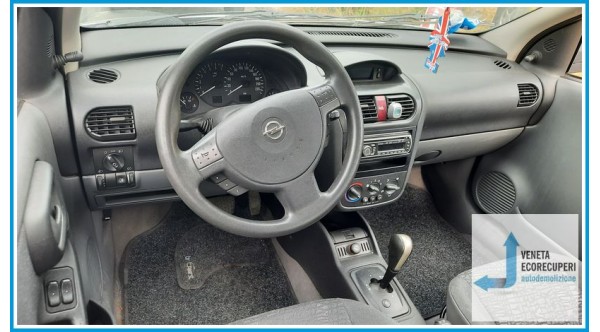 OPEL CORSA X01 del 2001 parti usate e ricambi