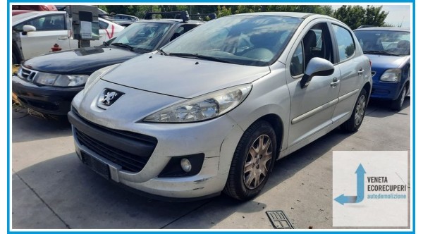 PEUGEOT 207  del 2012 parti usate e ricambi