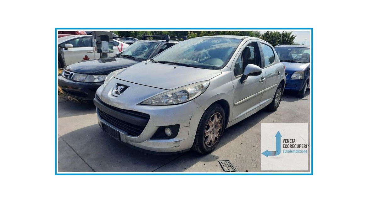 PEUGEOT 207  del 2012 parti usate e ricambi