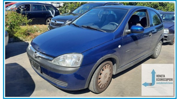 OPEL CORSA X01 del 2003 parti usate e ricambi