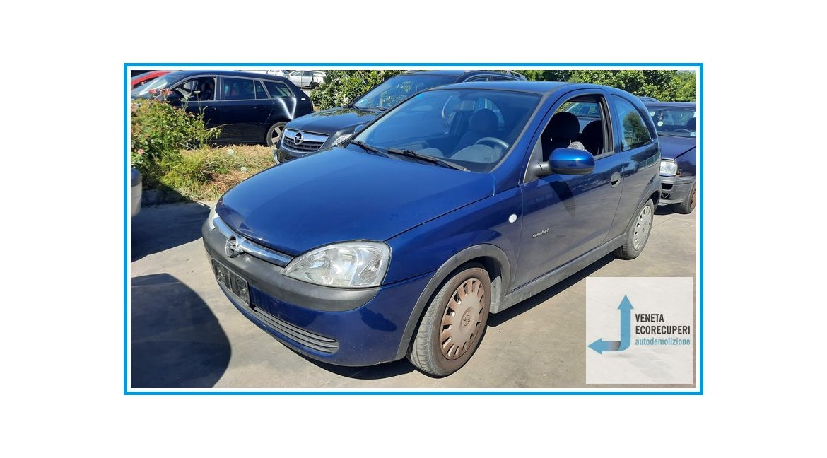OPEL CORSA X01 del 2003 parti usate e ricambi