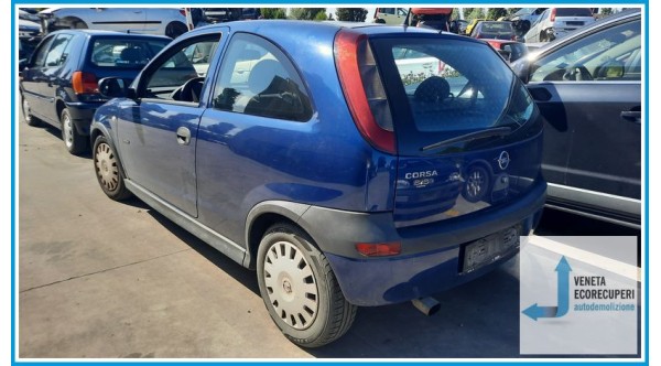 OPEL CORSA X01 del 2003 parti usate e ricambi