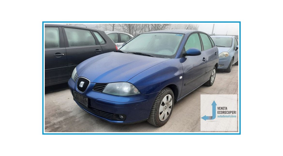 SEAT IBIZA 6L del 2002 parti usate e ricambi