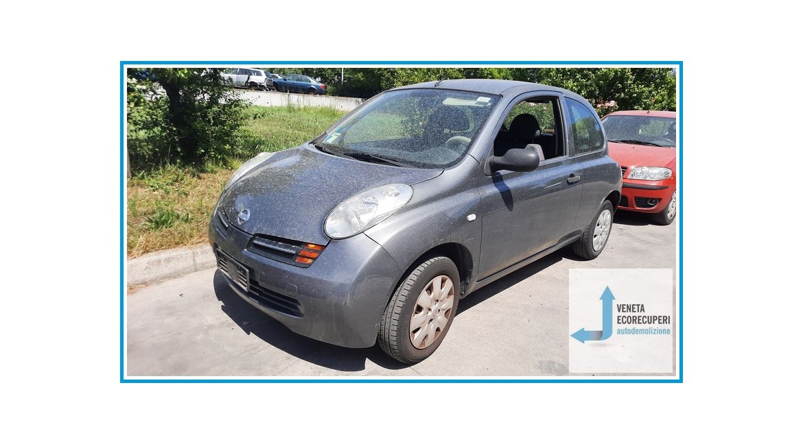 NISSAN MICRA K12E del 2005 parti usate e ricambi