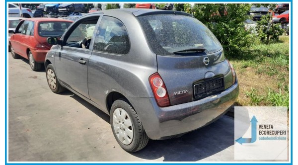 NISSAN MICRA K12E del 2005 parti usate e ricambi