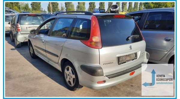 PEUGEOT 206  del 2004 parti usate e ricambi