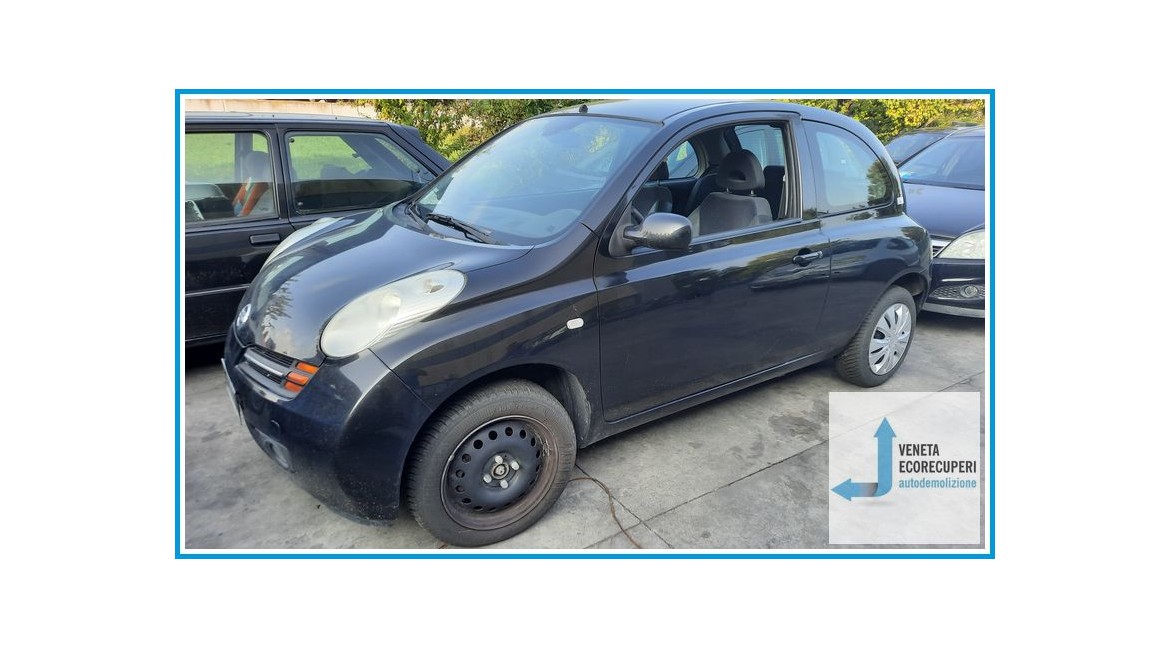 NISSAN MICRA K12E del 2004 parti usate e ricambi