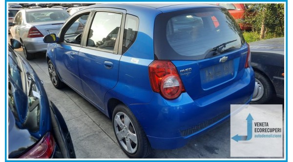 CHEVROLET (DAEWOO) AVEO T250 del 2009 parti usate e ricambi