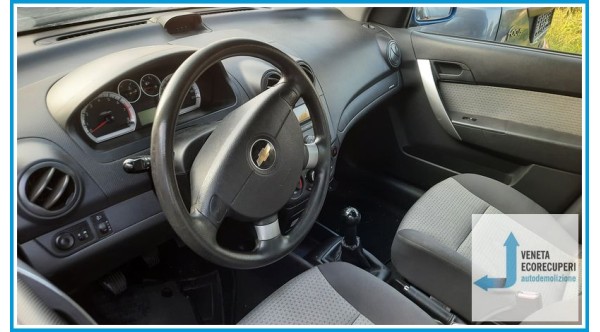 CHEVROLET (DAEWOO) AVEO T250 del 2009 parti usate e ricambi