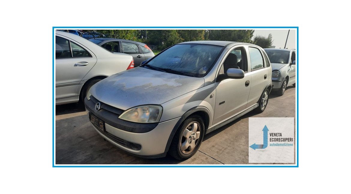 OPEL CORSA X01 del 2001 parti usate e ricambi